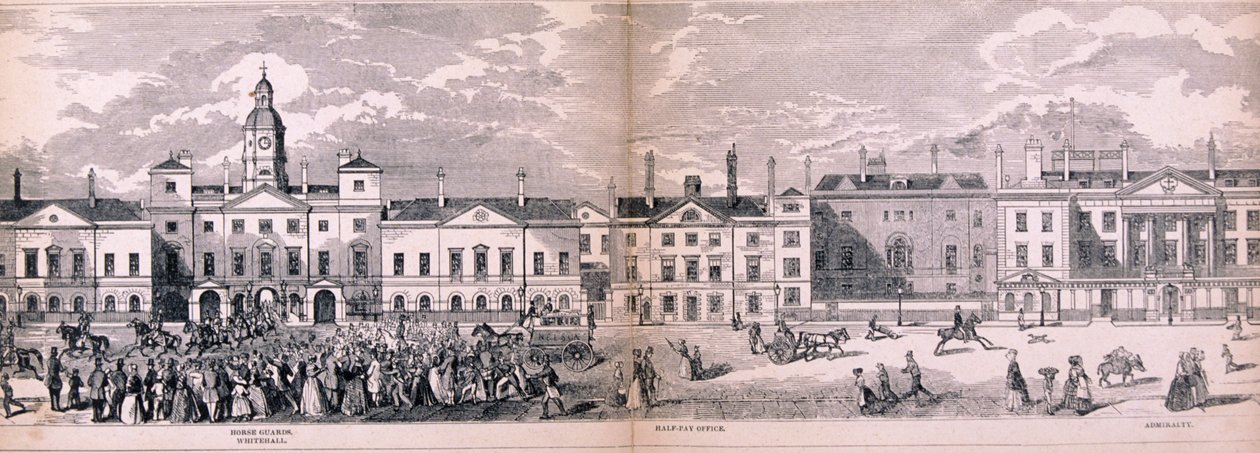 Panorama von London, 1849 von George C Leighton