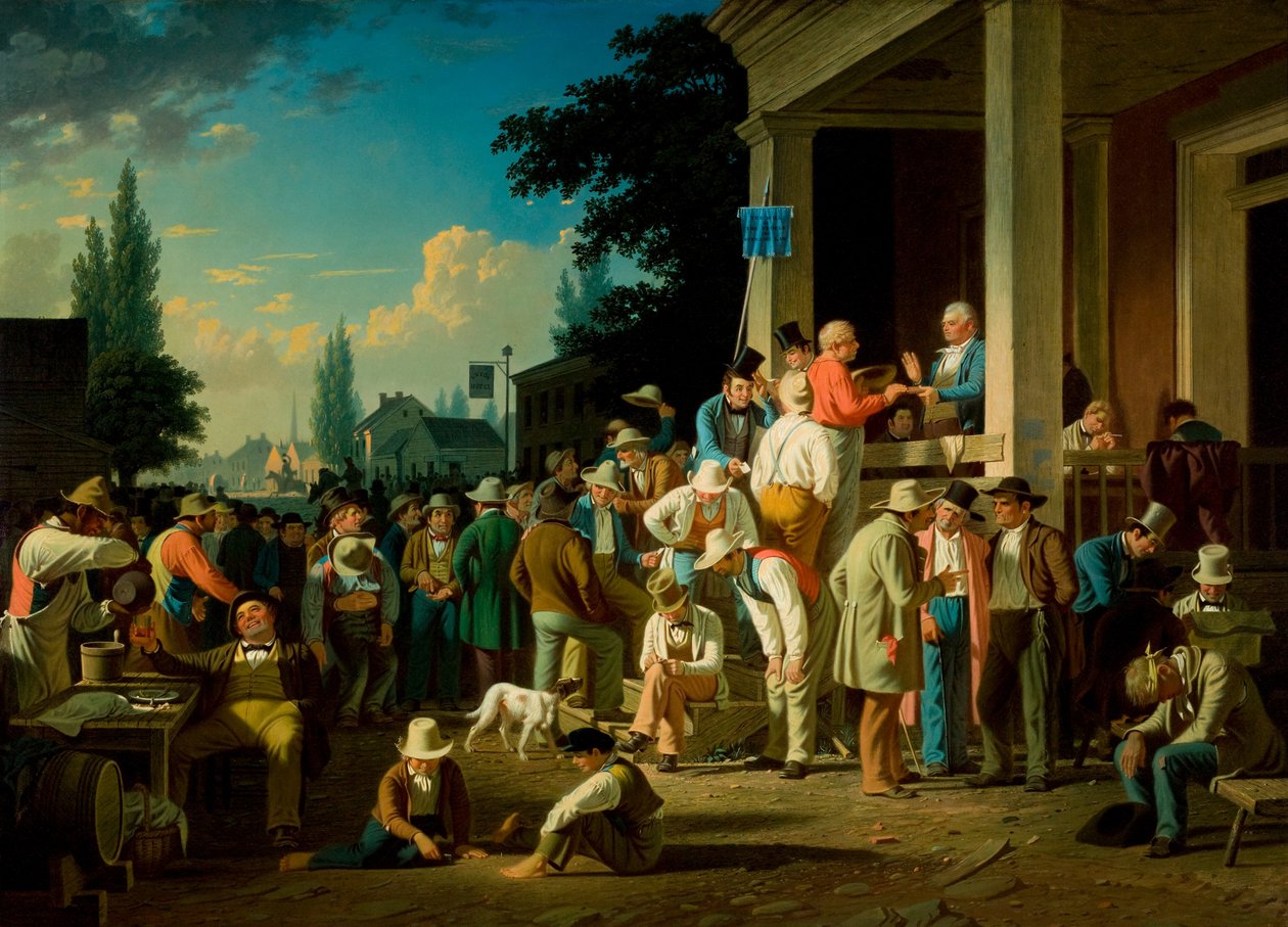 Die Kreiswahl von George Caleb Bingham