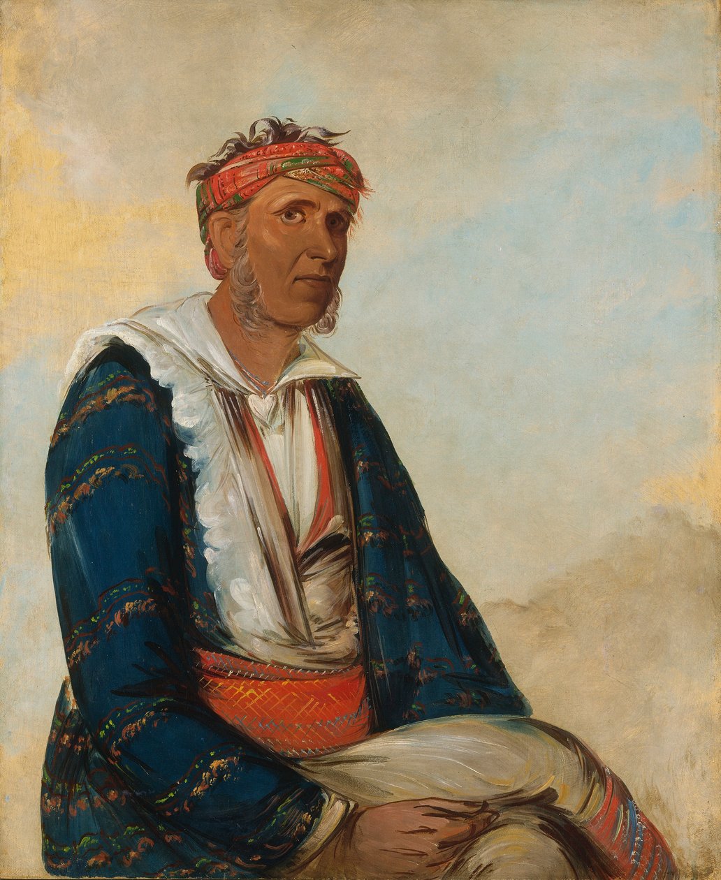 Cól-lee, ein Stammeshäuptling von George Catlin