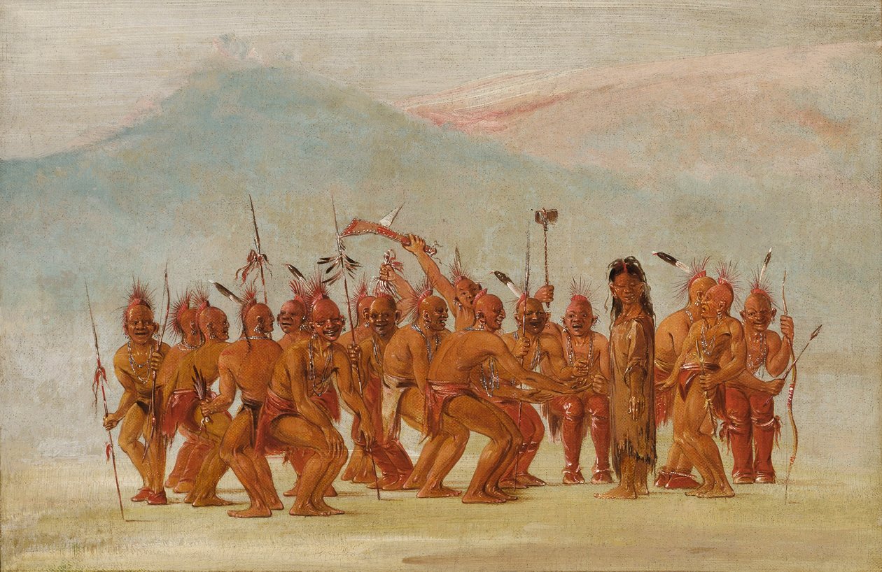 Tanz zum Berdash von George Catlin