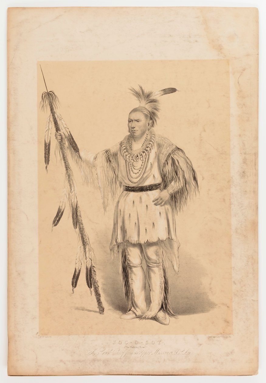 Joc-o-sot, der Gehende Bär von George Catlin