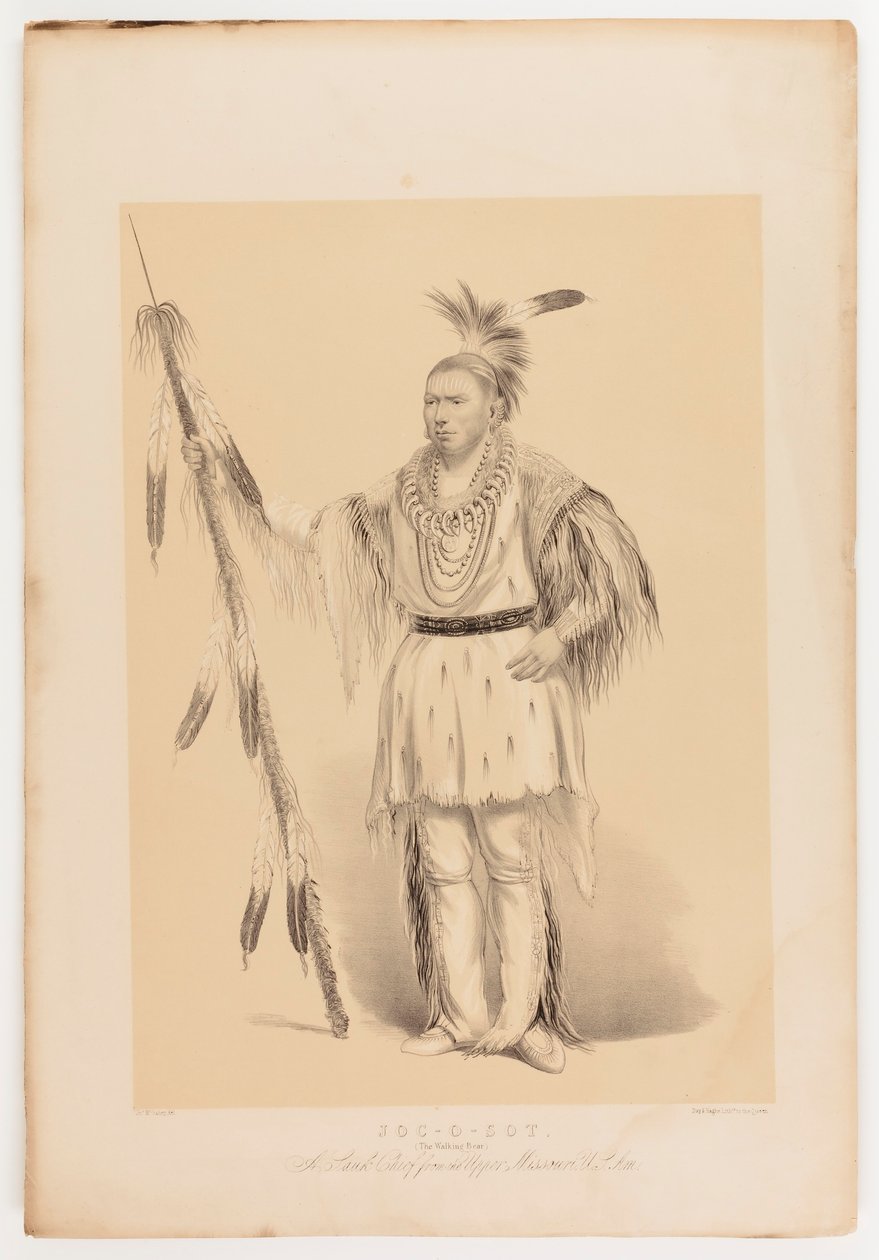 Joc-o-sot, der Gehende Bär von George Catlin