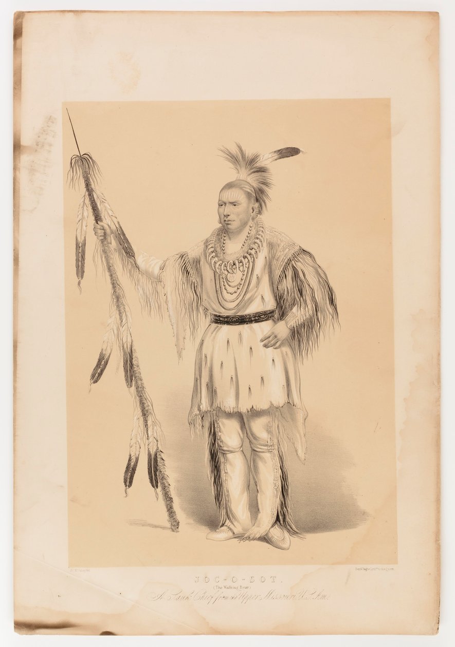 Joc-o-sot, der Gehende Bär von George Catlin