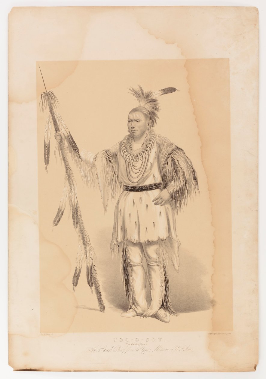 Joc-o-sot, der Gehende Bär von George Catlin