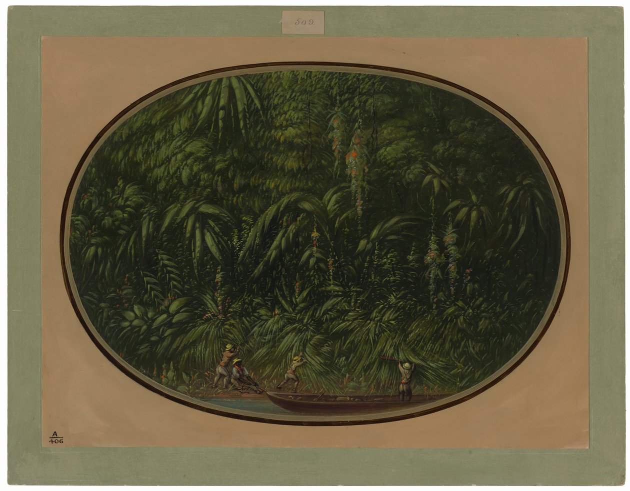 Ufer des Trombetas von George Catlin