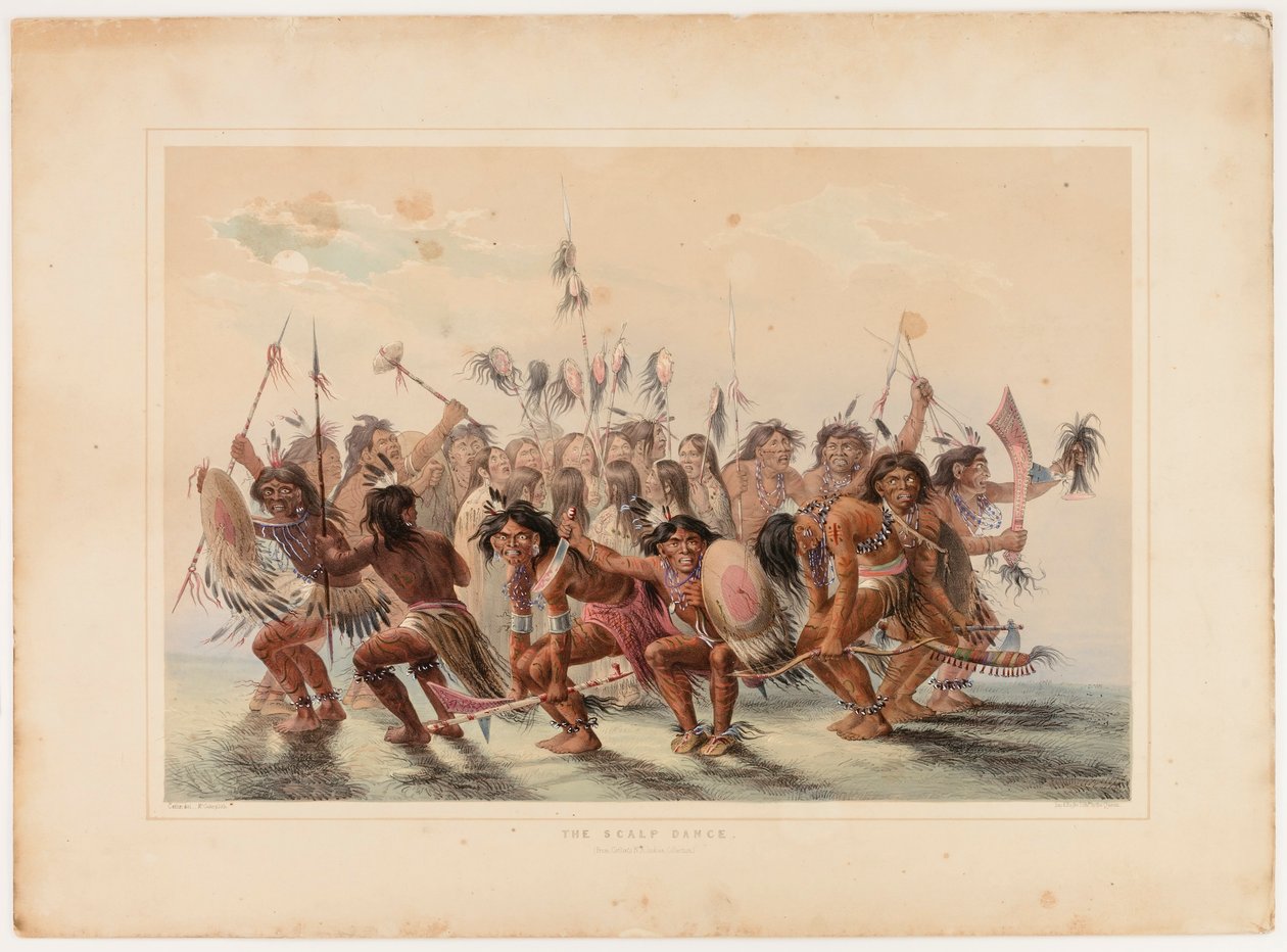 Der Skalp-Tanz von George Catlin