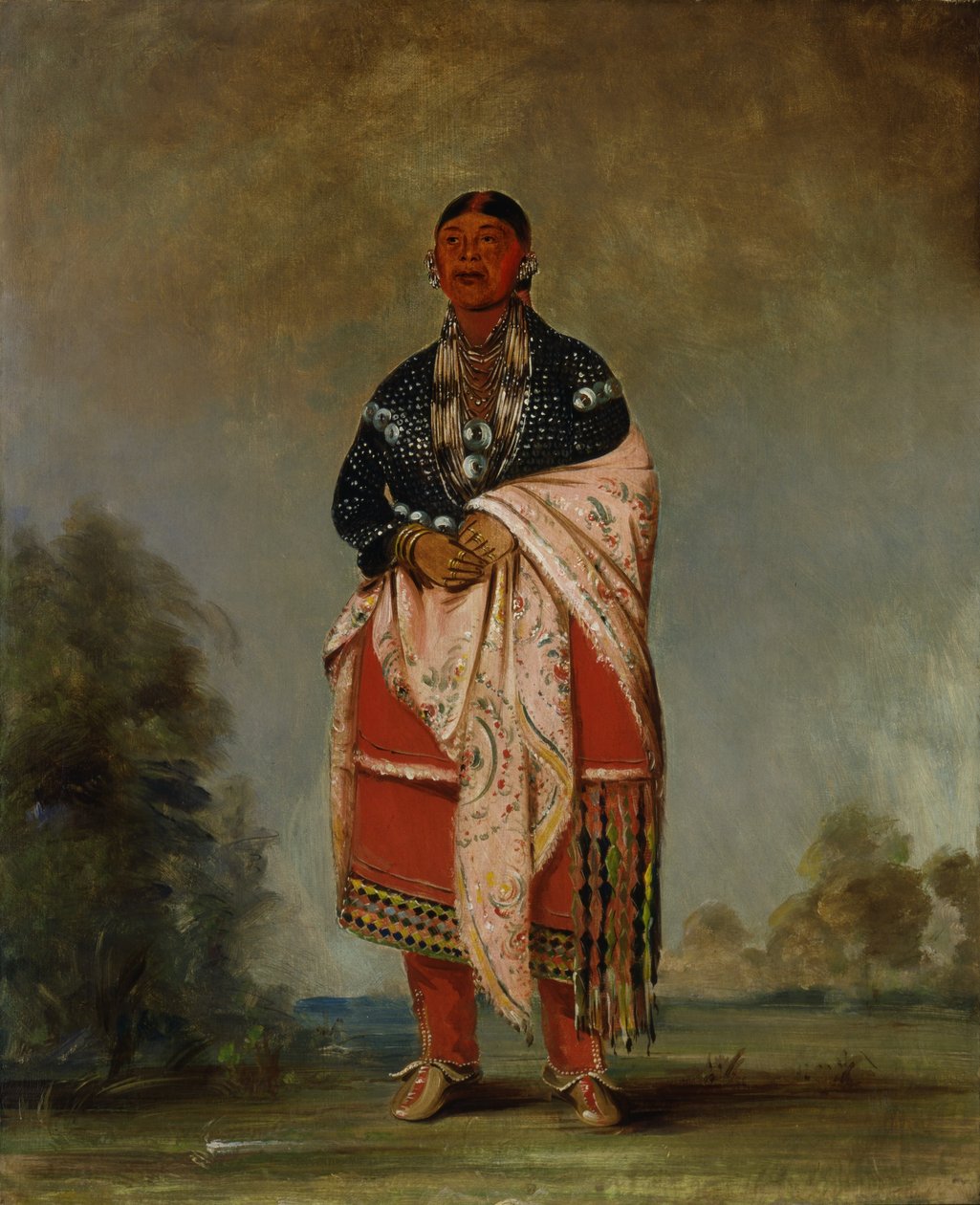 Frau von Kee-o-kúk von George Catlin