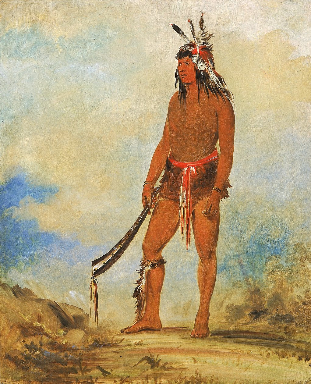 Won-de-tów-a, Das Wunder von George Catlin