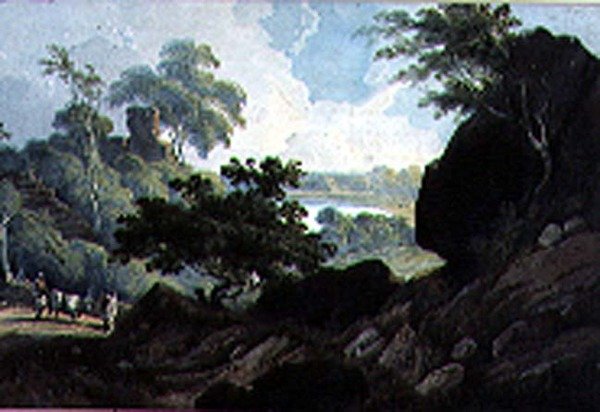 In der Nähe von Midnapore, Bengalen von George Chinnery