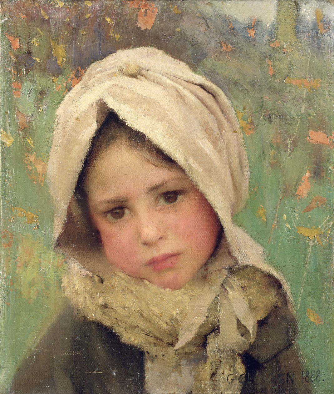 Ein kleines Kind von George Clausen