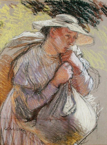 Eine Bäuerin von George Clausen
