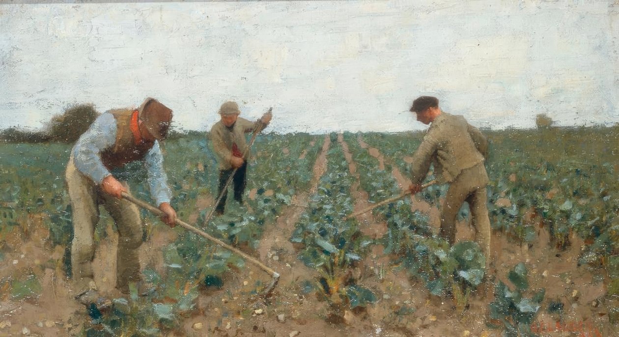 Land hacken von George Clausen