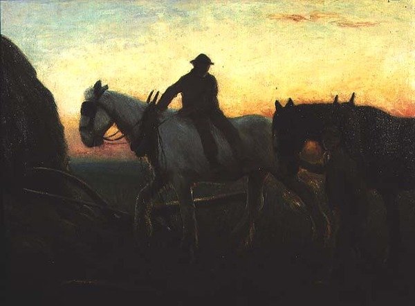 Heimwärts von George Clausen