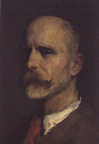 Selbstporträt von George Clausen