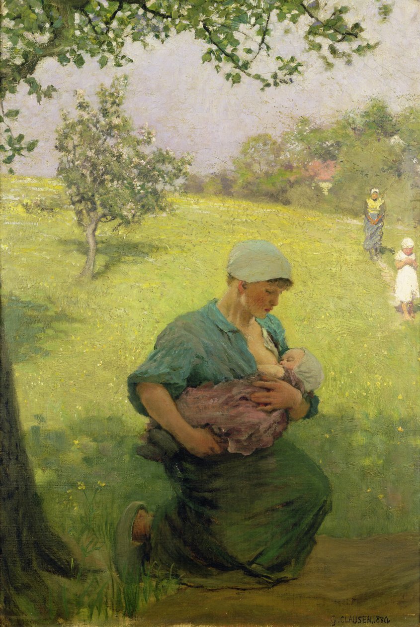 Frühling von George Clausen