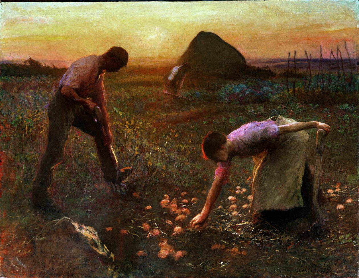 Der Schrebergarten von George Clausen