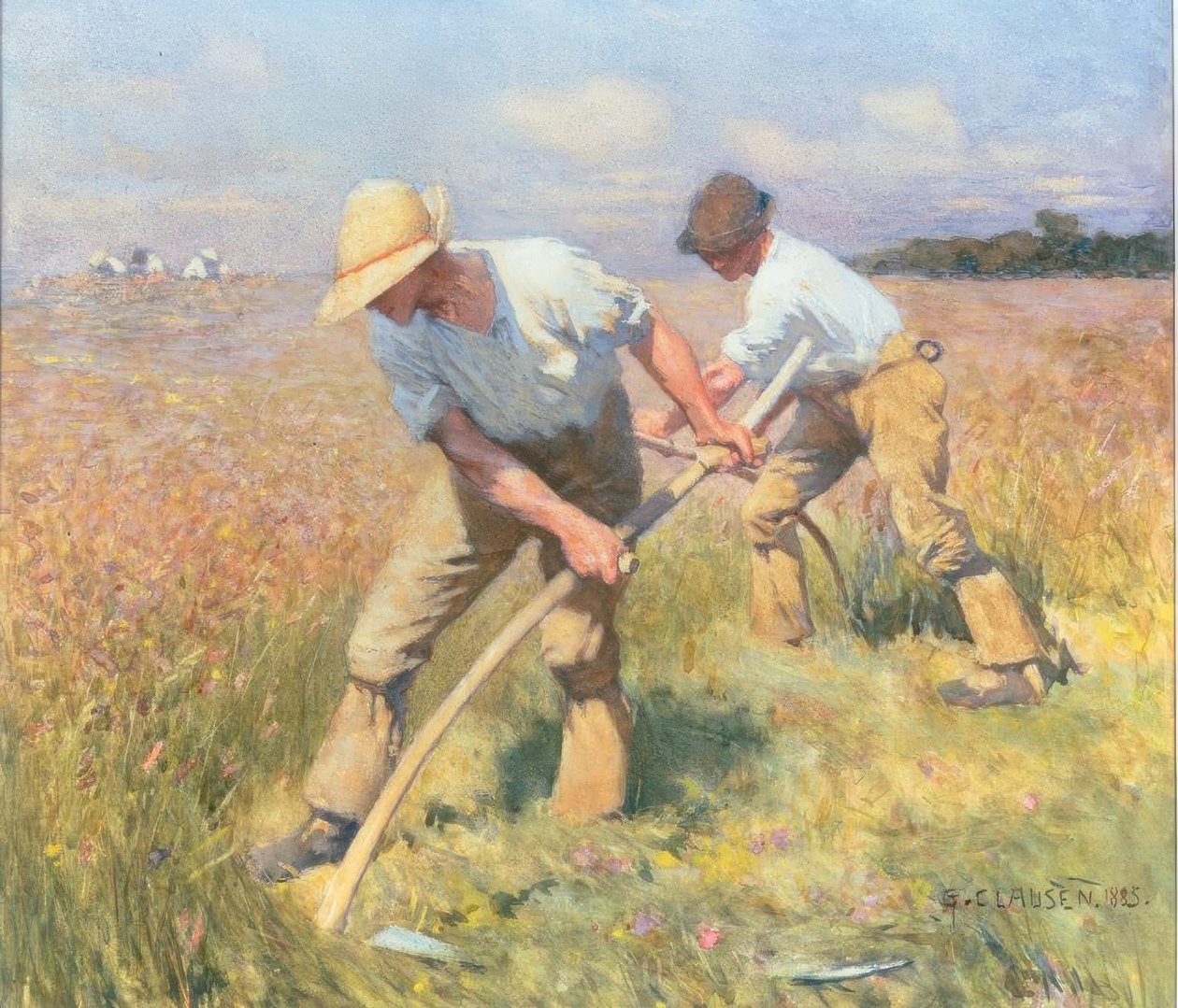 Die Mäher von George Clausen
