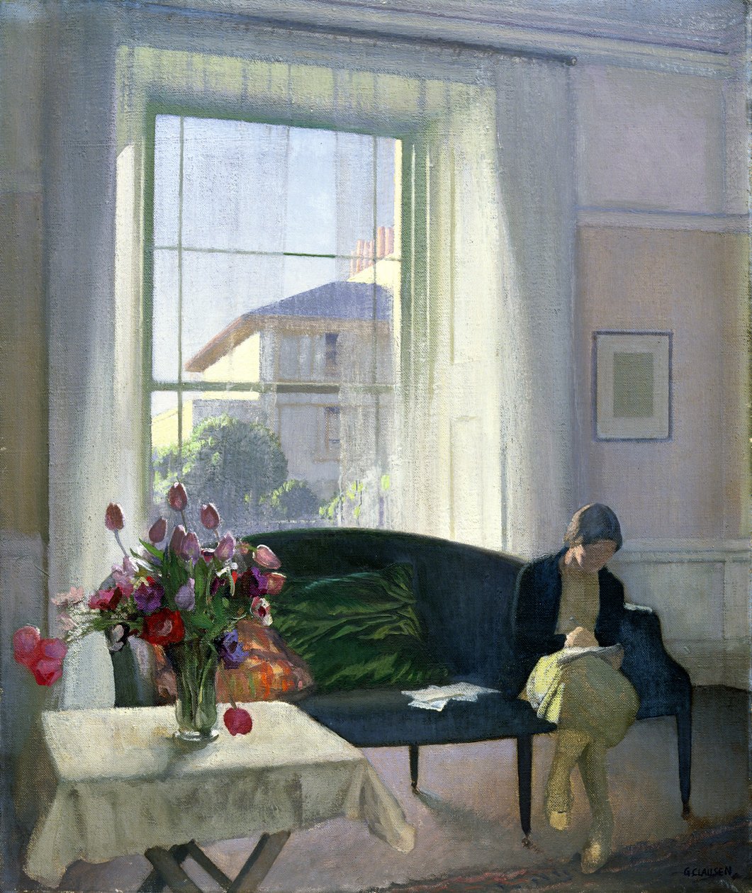 Das stille Zimmer von George Clausen