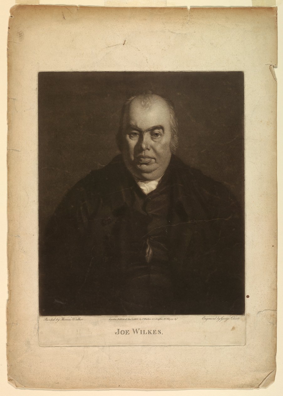 Porträt von Joe Wilkes von George Clint