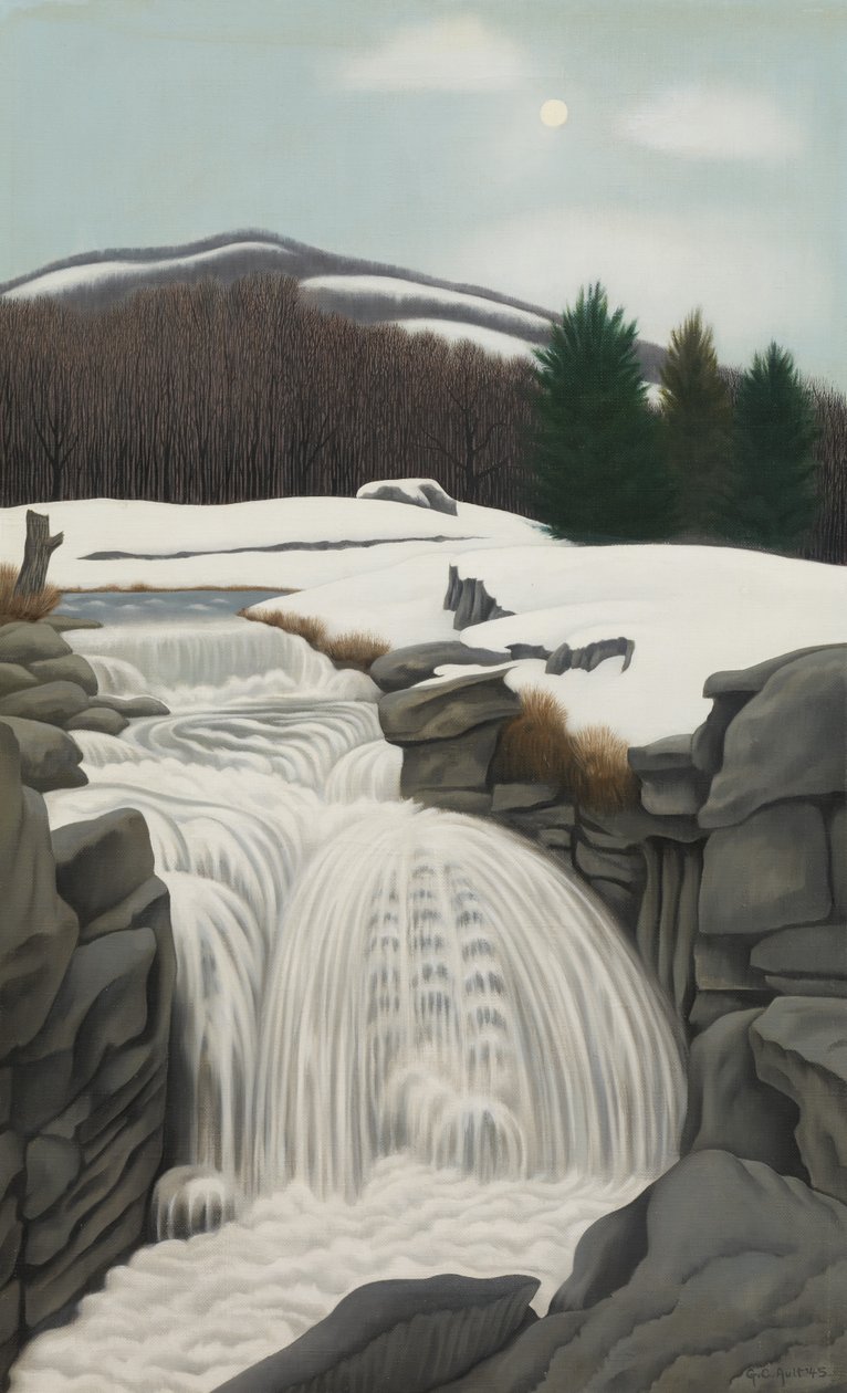 Bach in den Bergen von George Copeland Ault