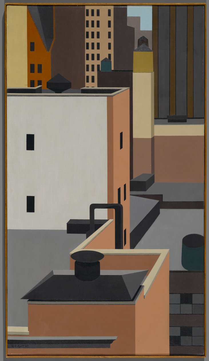 Manhattan Mosaik von George Copeland Ault