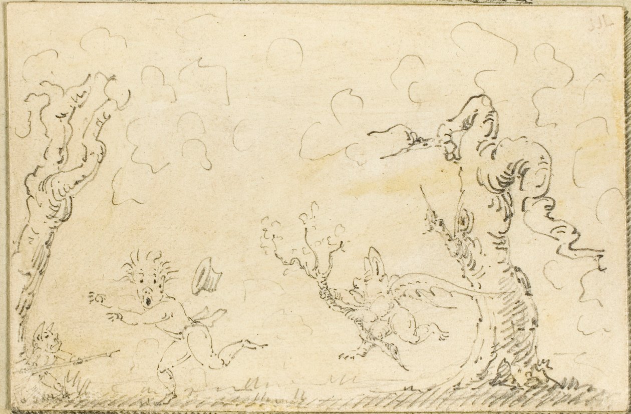 Komische Szene von George Cruikshank