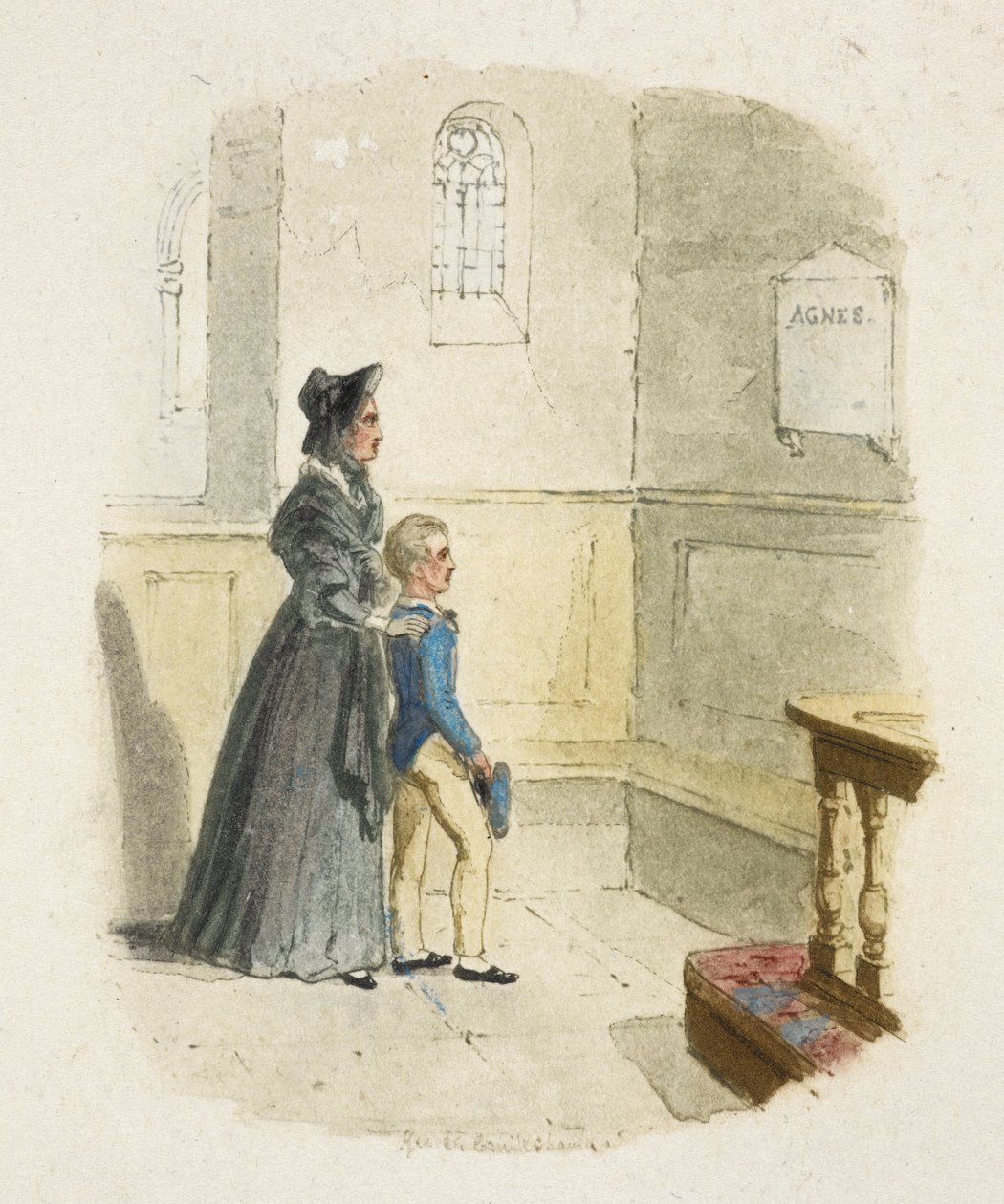 Illustration für "Oliver Twist" von George Cruikshank