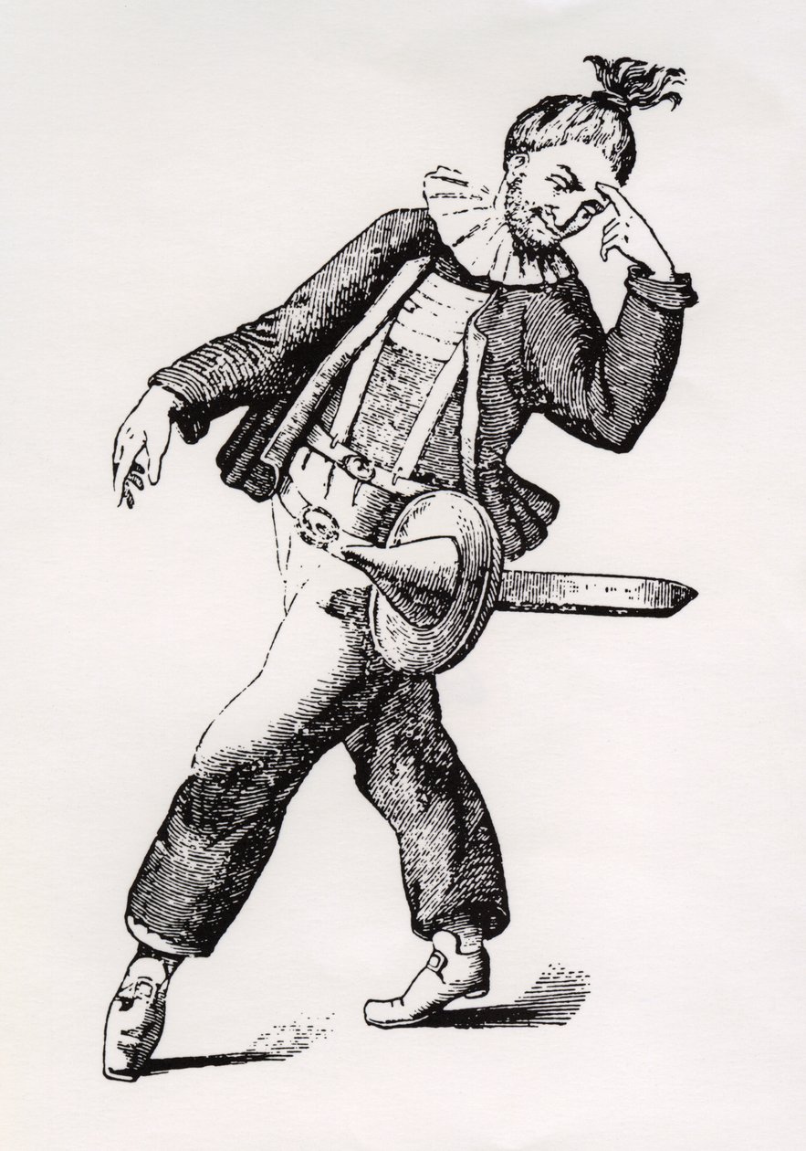 Kasper Punch, 19. Jahrhundert von George Cruikshank