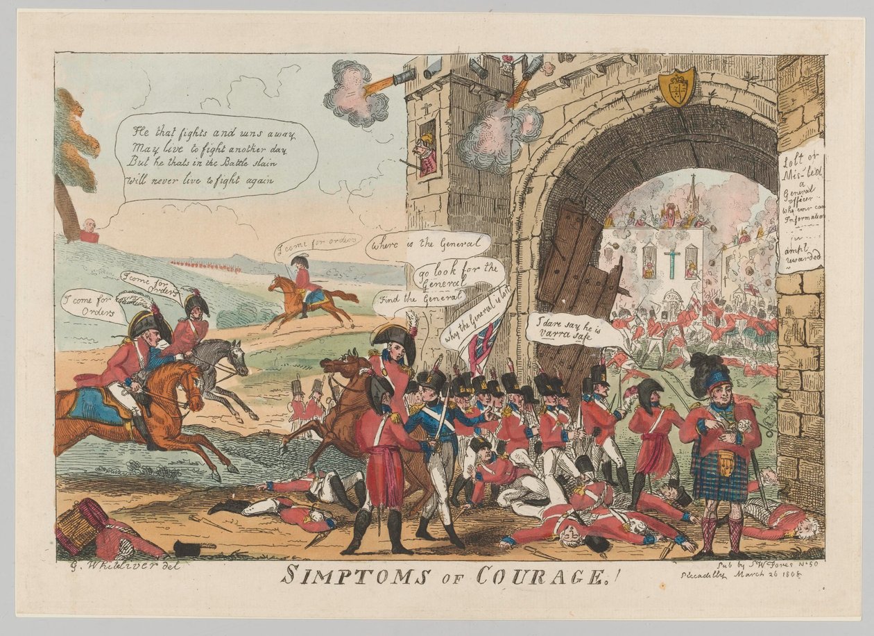 Symptome des Mutes! von George Cruikshank
