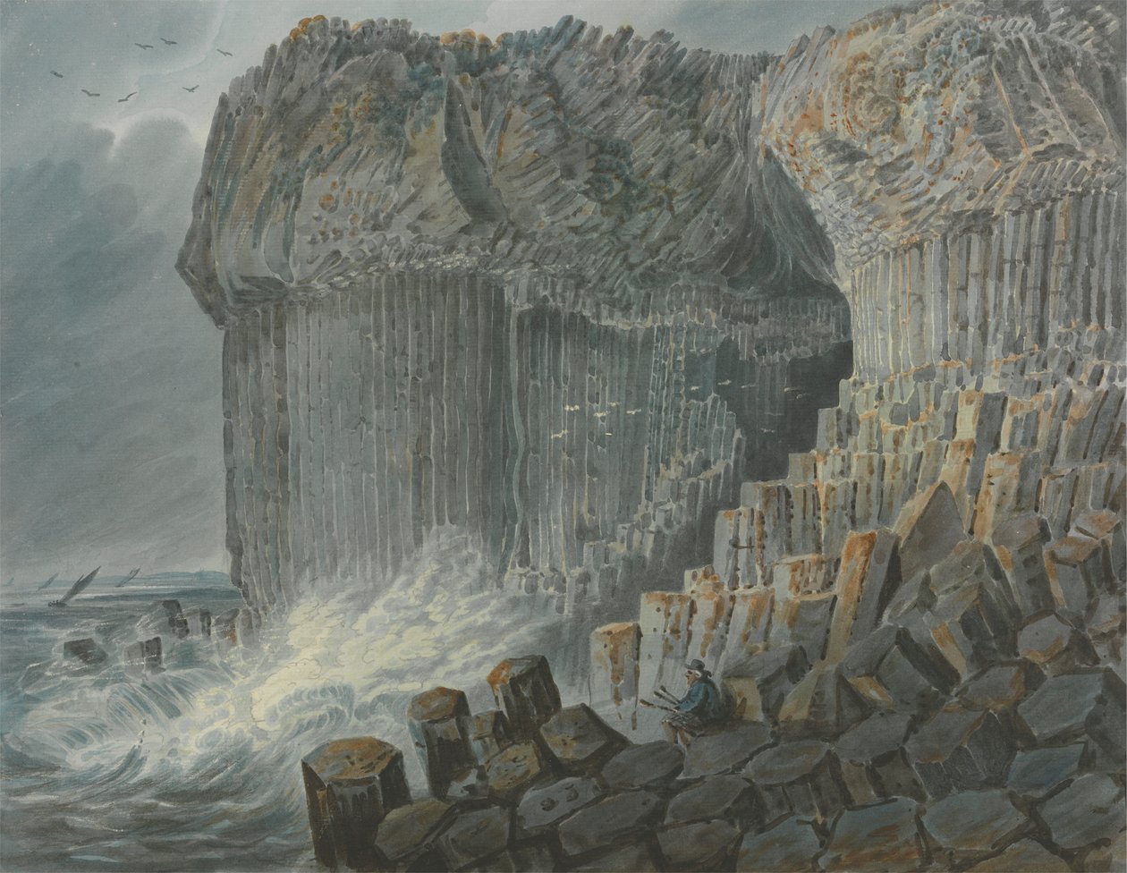 Fingalshöhle, Staffa von George Cuitt
