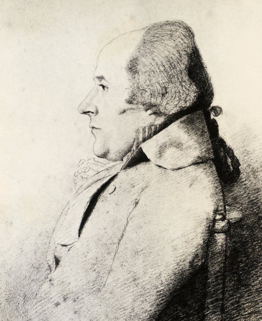 Porträt von William Bligh von George Dance