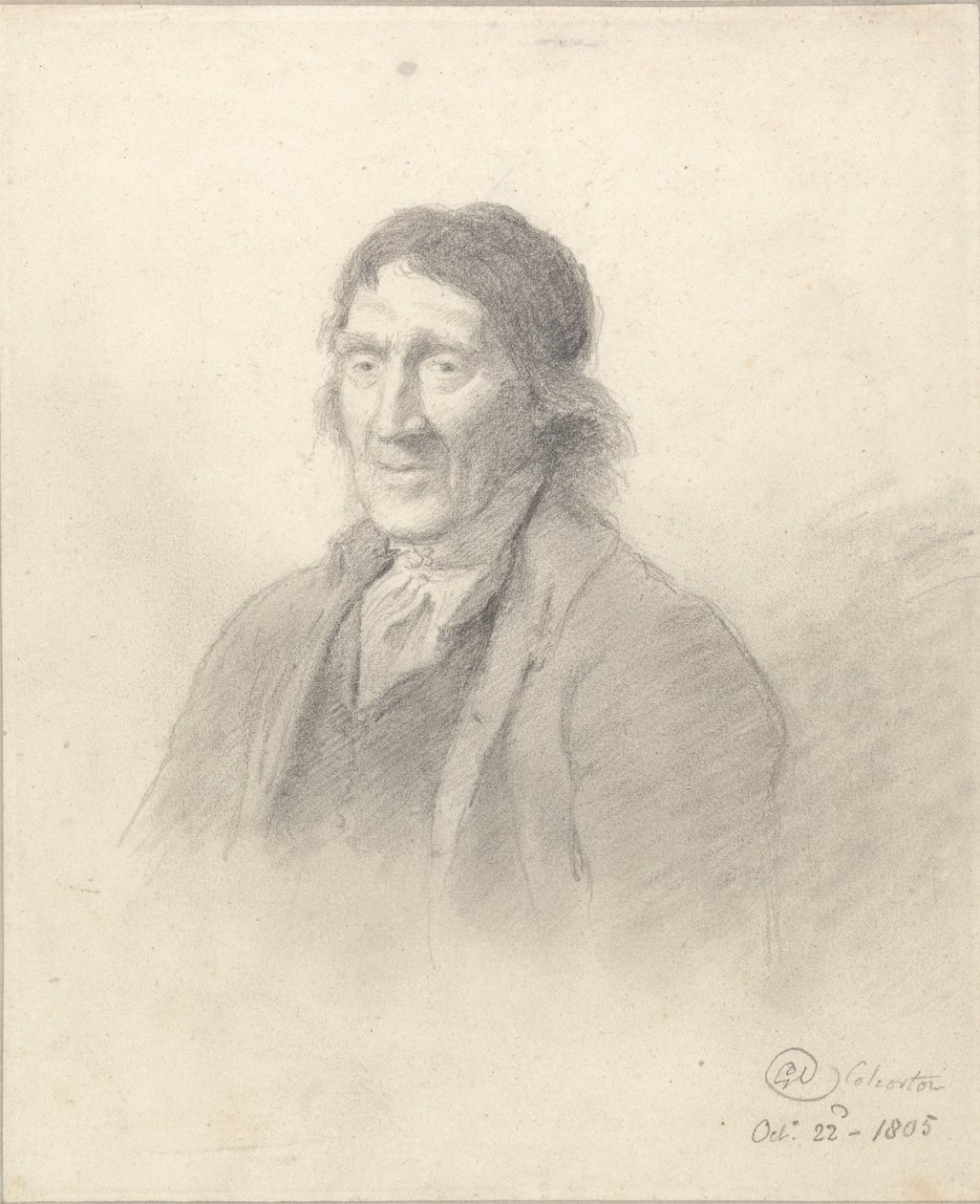 Porträt eines Mannes von George Dance