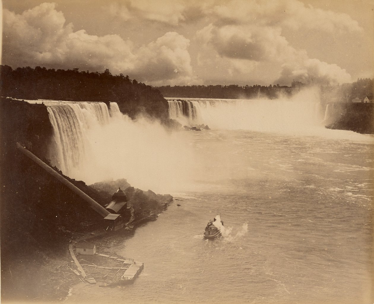 Niagarafälle von George E. Curtis