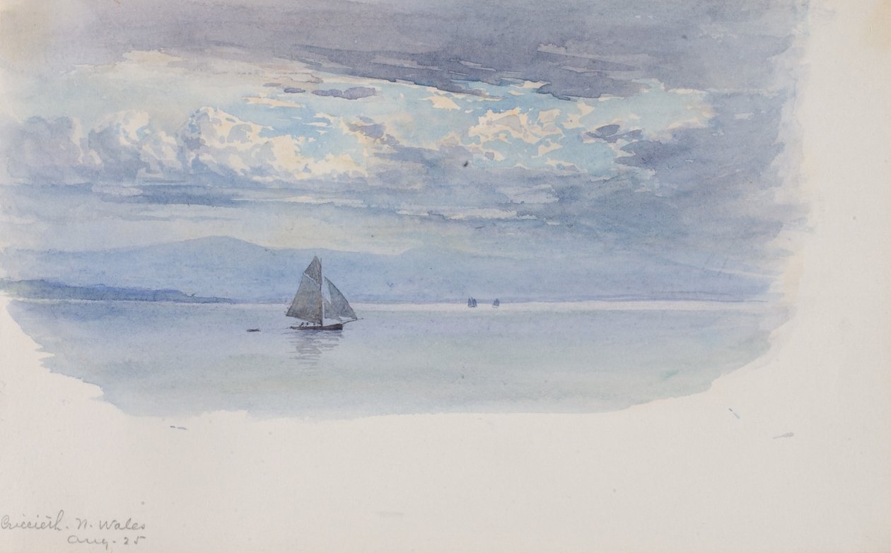 Criccieth, N. Wales von George Elbert Burr