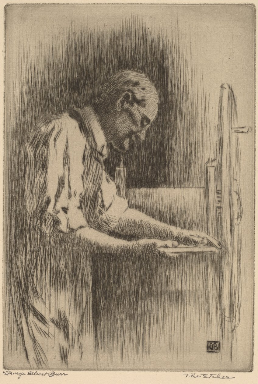 Der Radierer von George Elbert Burr