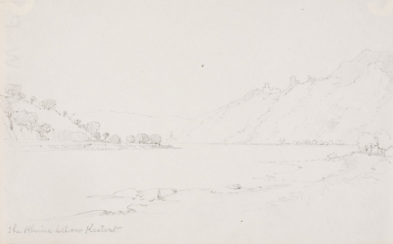 Der Rhein unterhalb von Kestert von George Elbert Burr