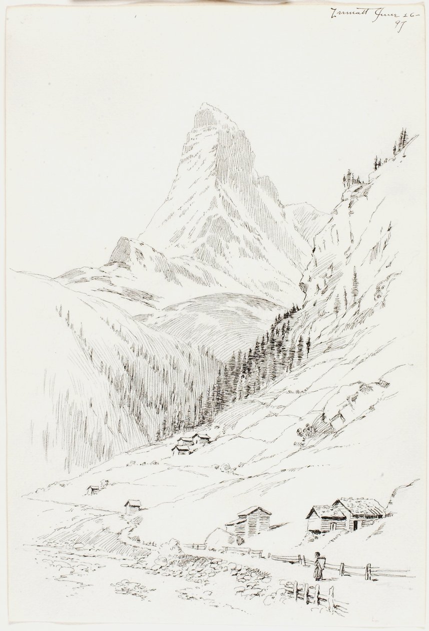 Zermatt von George Elbert Burr