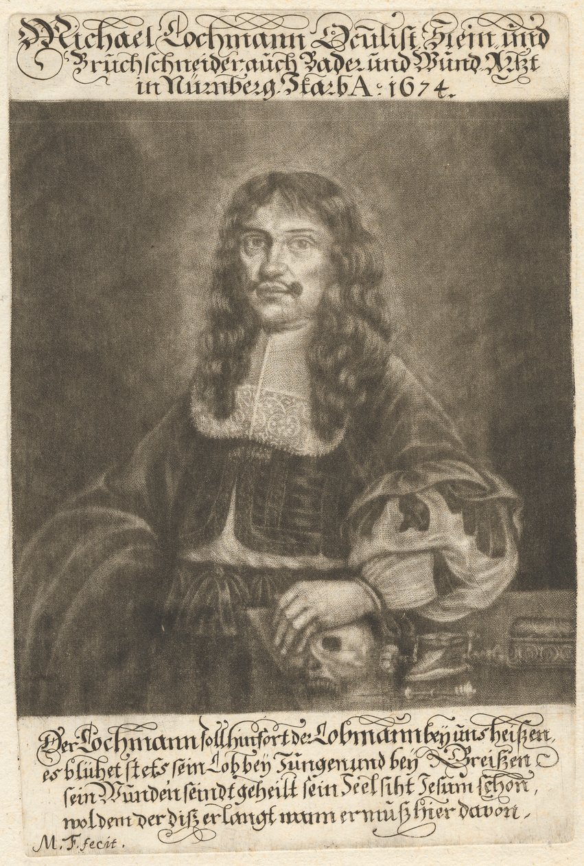 Michael Lochmann (1630-1674) von George Fennitzer