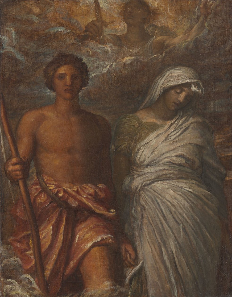 Zeit, Tod und Gericht von George Frederic Watts