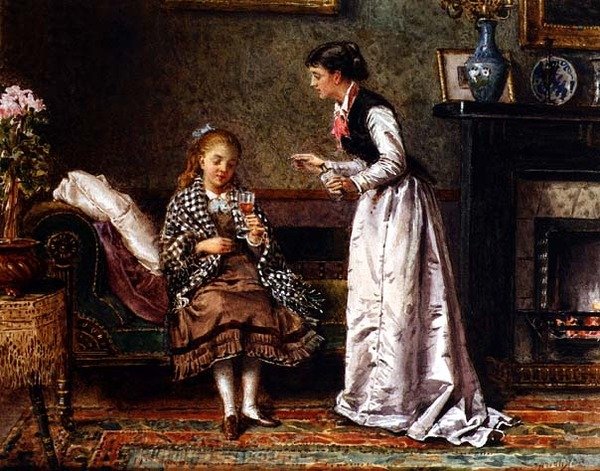 Ein Tonikum von George Goodwin Kilburne
