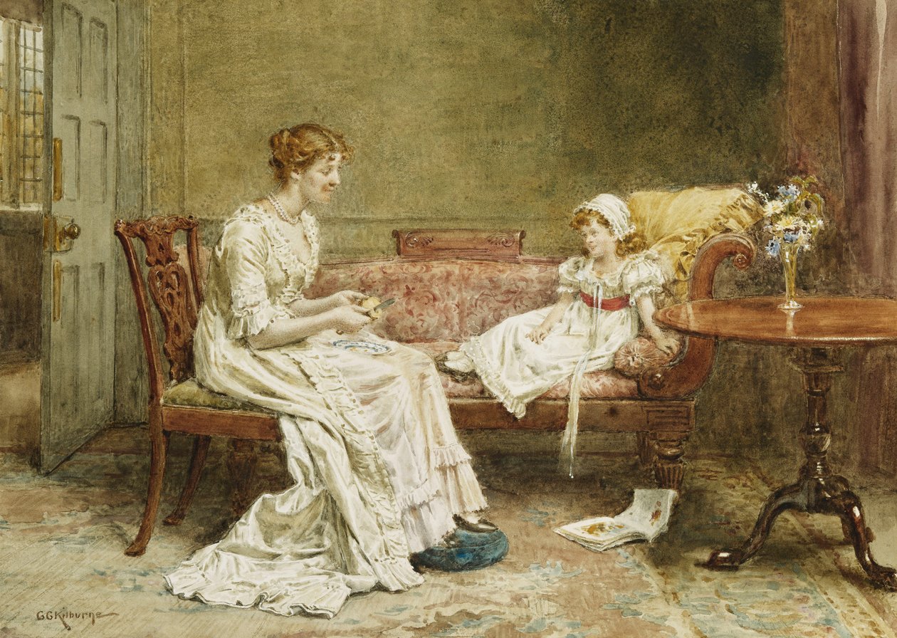Der eingebildete Kranke von George Goodwin Kilburne