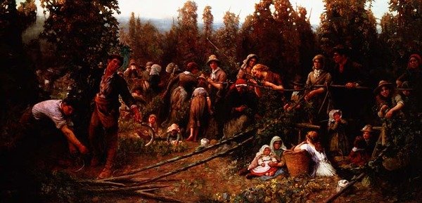Traubenlese von George Harcourt Sephton