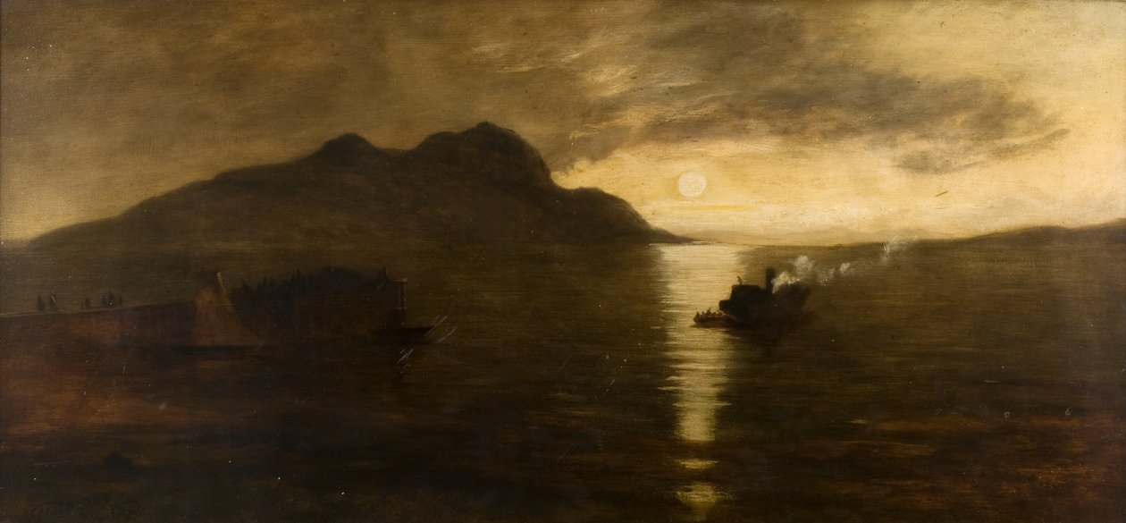 Holy Isle, Arran von George Harvey