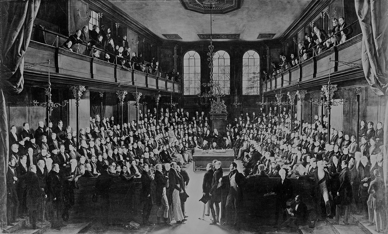 Das Unterhaus, 1833 von George Hayter