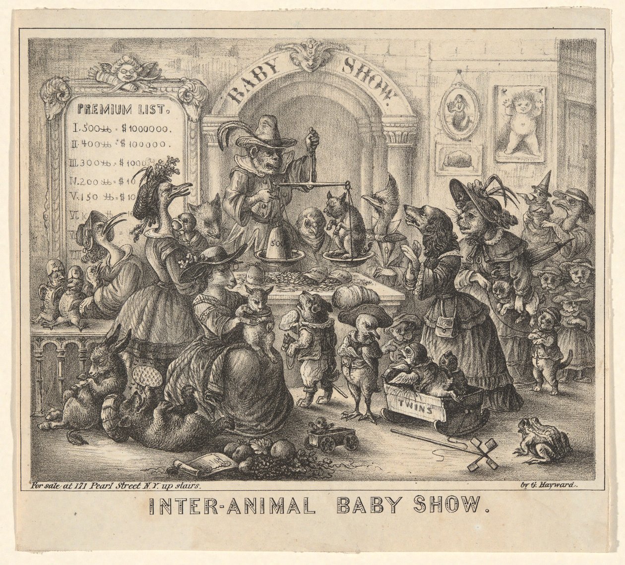 Inter-Animal Baby Show von George Hayward