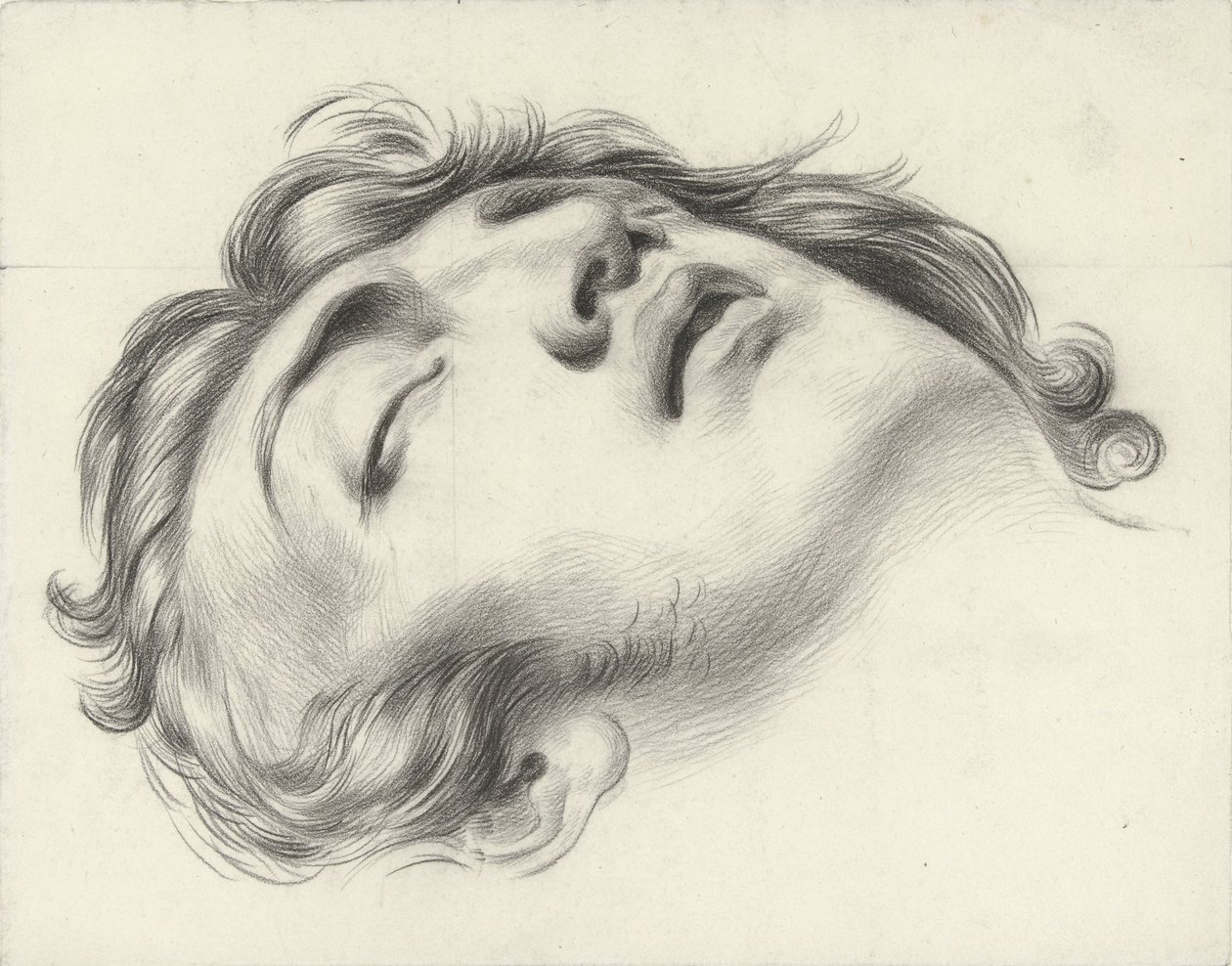 Kopf eines sterbenden Mannes von George Hendrik Breitner