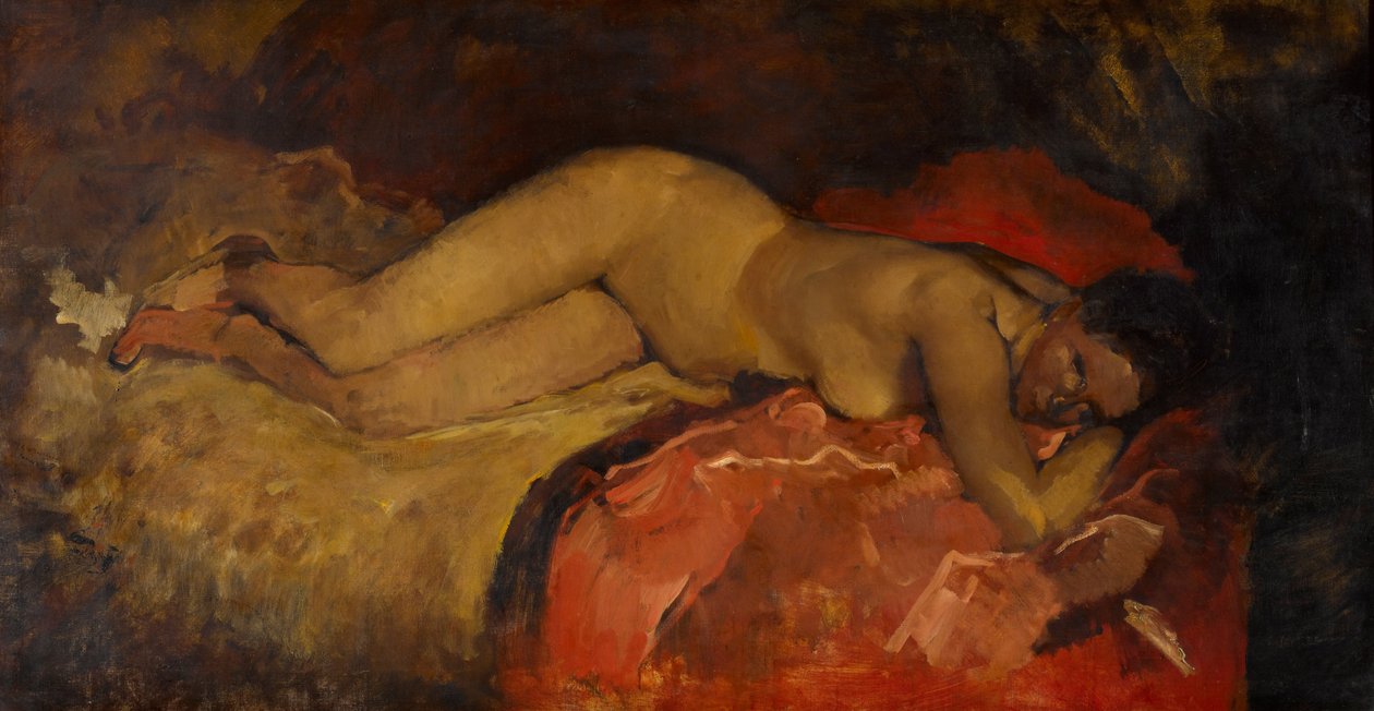 Liegender Akt, ca. 1887 von George Hendrik Breitner