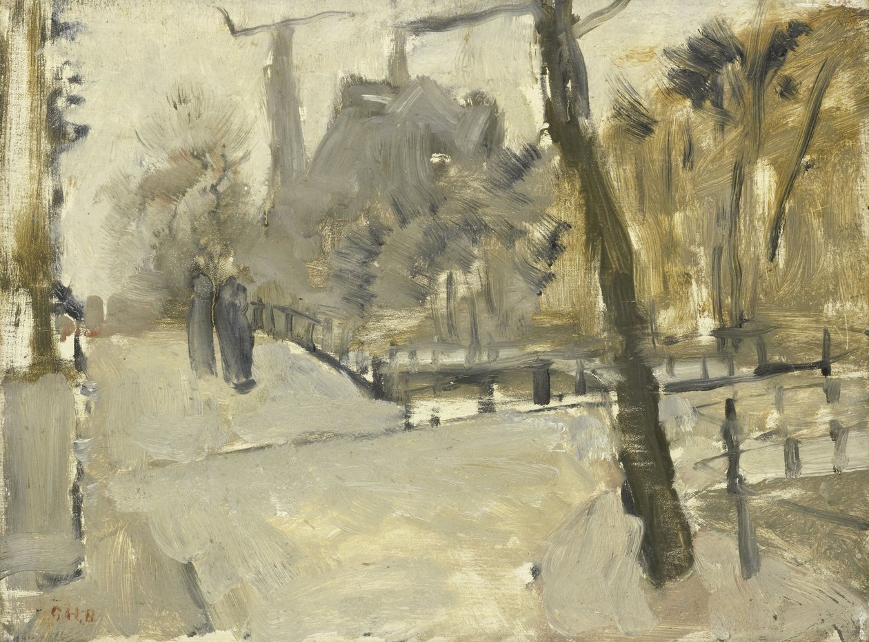 Die Leidsegracht, Amsterdam von George Hendrik Breitner