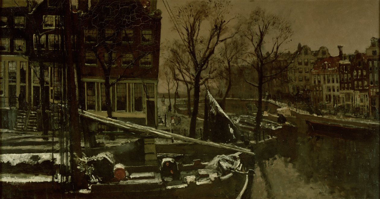 Winter in Amsterdam von George Hendrik Breitner