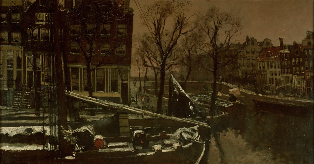 Winter in Amsterdam von George Hendrik Breitner